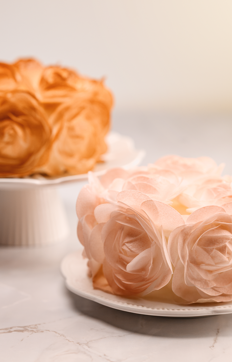 Spring Blossom Cake (bento cake)