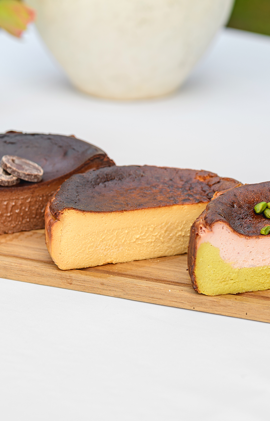 BURNT CHEESECAKE (dulce de Leche)