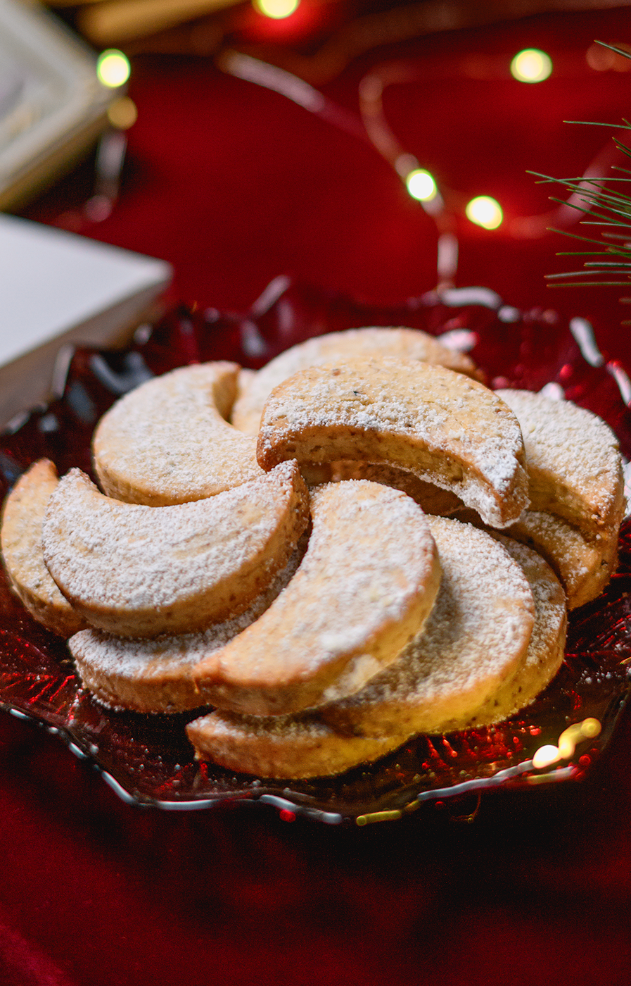 Buttery Walnut Cookies
